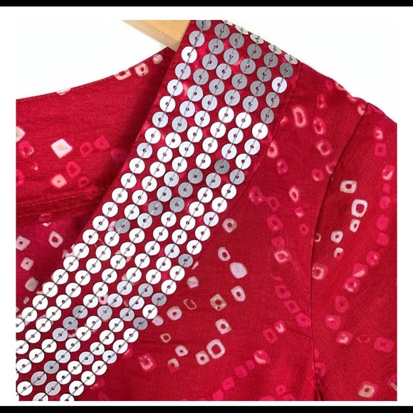 Calypso for Target women’s size L sequin top - Picture 3 of 5